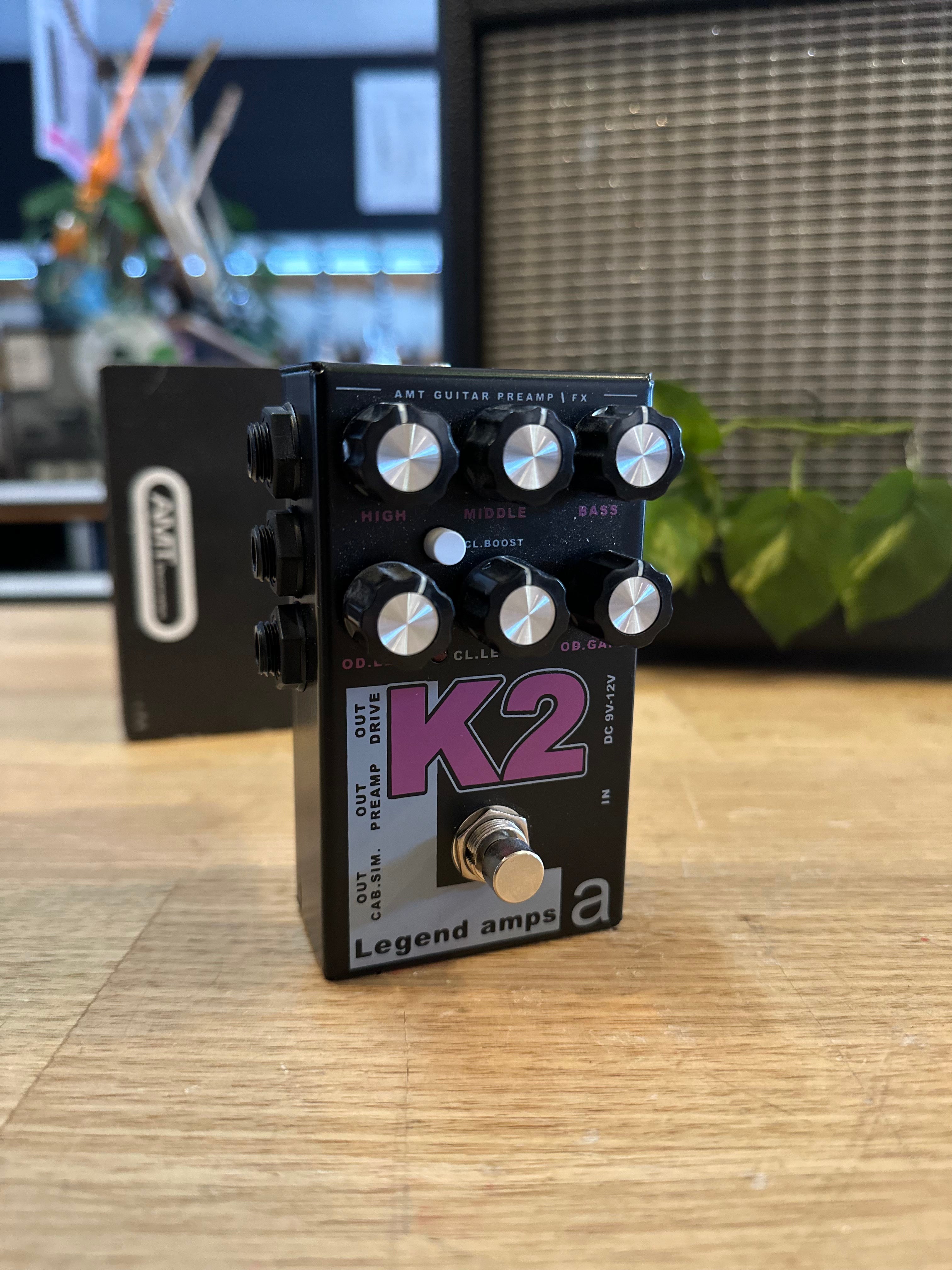 AMT Electronics | K2 Legend | Preamp | Ex-Demo Pedals AMT Electronics | K2 Legend | Preamp | Ex-Demo Pedals